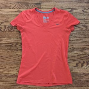 Women's scarlet Nike dri-fit size small